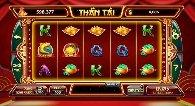 Hệ thống luật chơi game Thần Tài chi tiết